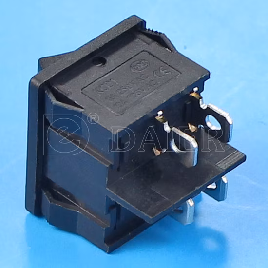 켜기 끄기 조명 6핀 로커 스위치 T85 1e4