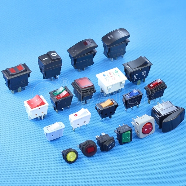 on off Illuminated 6 Pins Rocker Switch T85 1e4