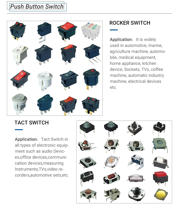 16A Panel Mount Neon Illuminated Momentary IP65 Waterproof Switch on-off 2 Position Rocker Switch 4pins/6pins for Electrical Devices (KCD4 serirs)