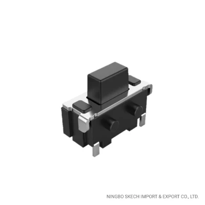 2.3x4.6mm 소형 촉각 스위치, SMT/SMD 밀도 실장 유형, 다양한 모바일 장치용 수평 푸시 버튼 스위치